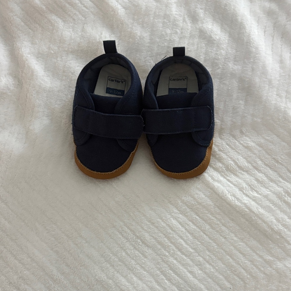 Carter's Dark Blue and Brown Walker Shoes